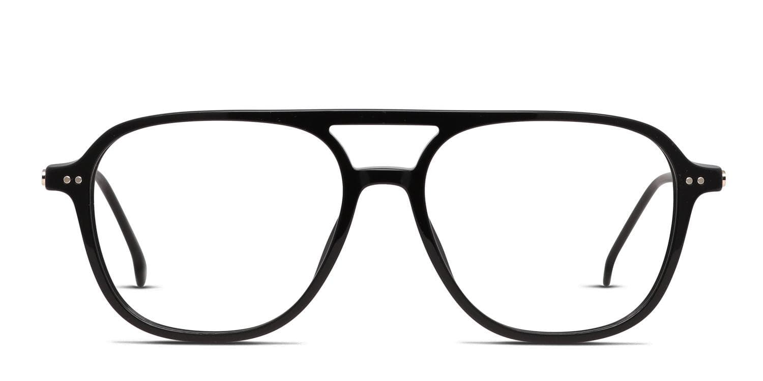 Carrera 1120 Shiny Black glasses - Shiny Black - Frontal View