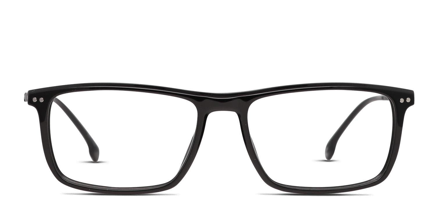 Hugo Boss x Boss 1095 Shiny Black Eyeglasses | Includes FREE