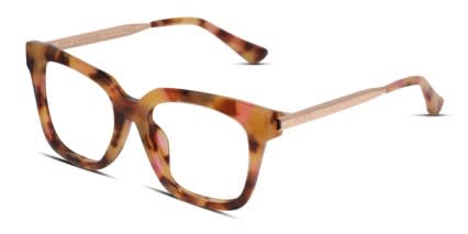 Diff Bella XS Tortoise, Pink glasses - Tortoise / Pink - Angle View