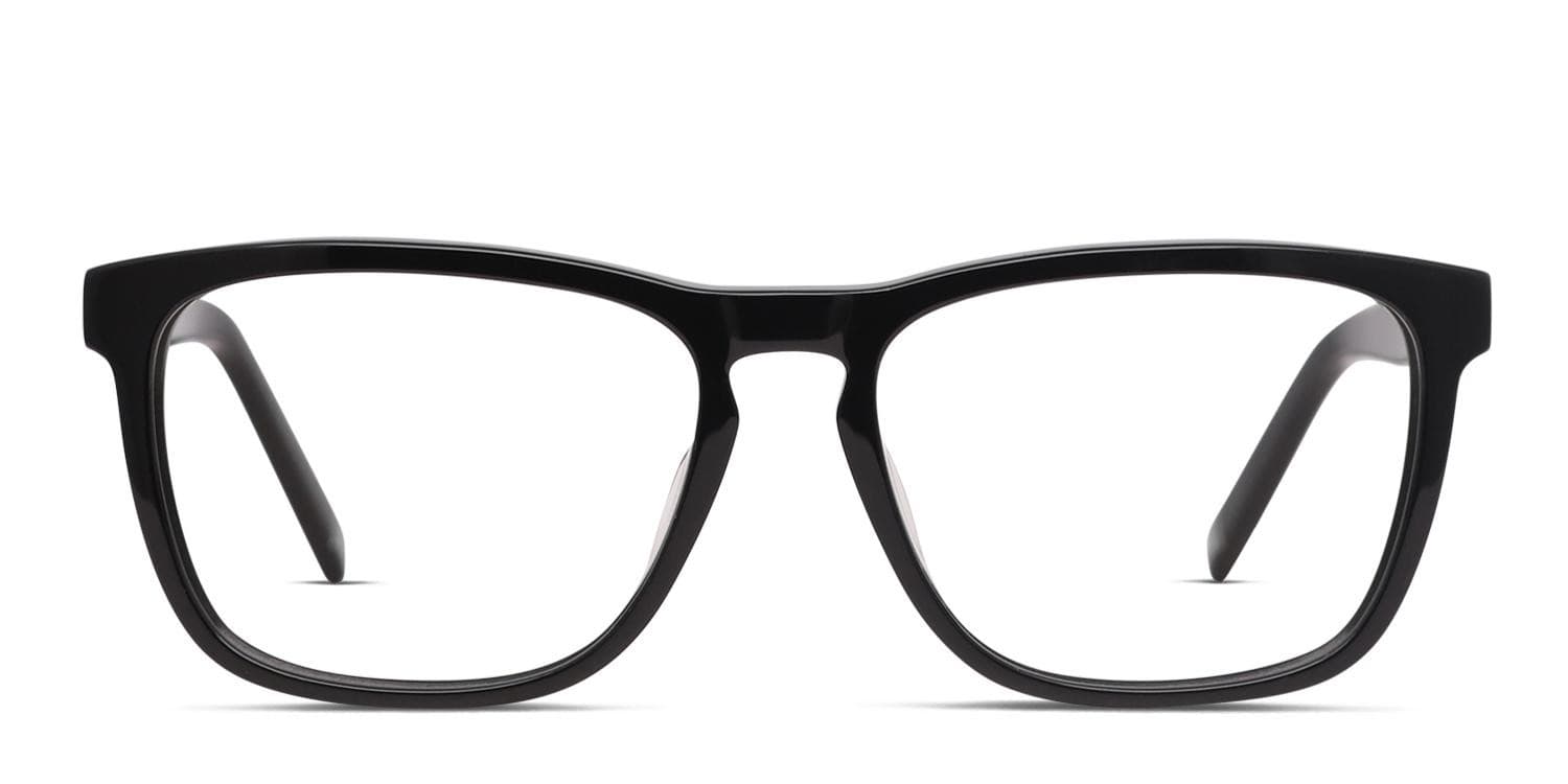 FILA VFI091 Shiny Black glasses - Shiny Black - Frontal View