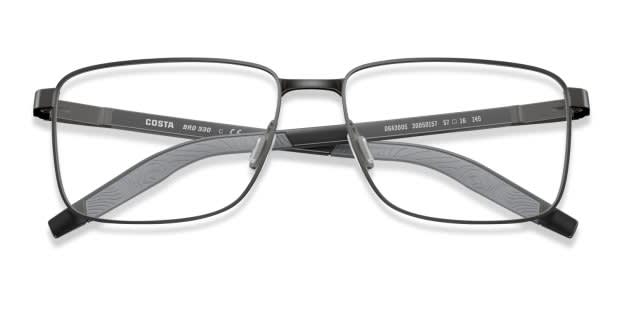 Costa Del Mar 06A3005 Bimini Road 330 Matte Black Eyeglasses