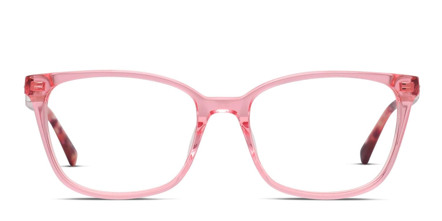 Kate Spade Davina Pink glasses - Pink - Frontal View