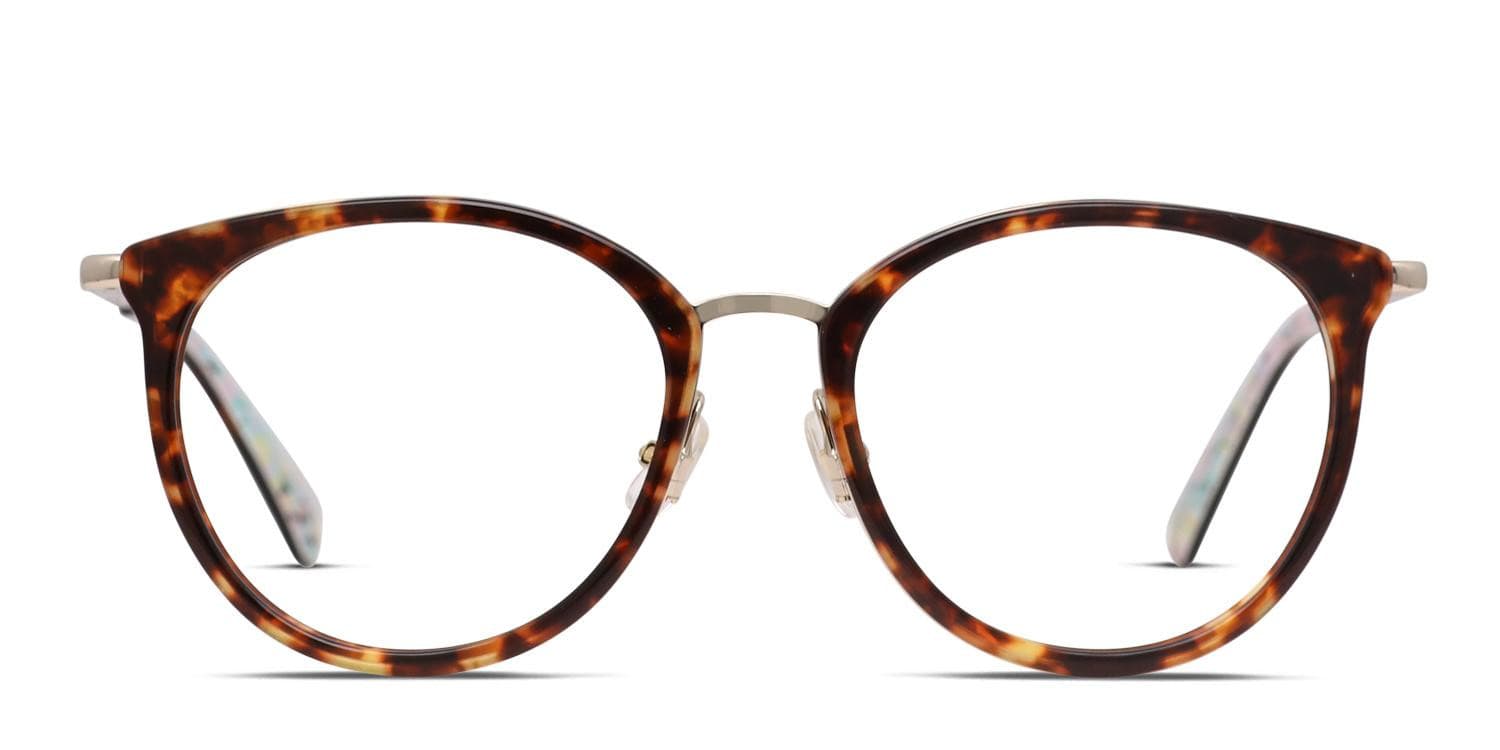 Celine CL50001U Orange/Gold Eyeglasses | Includes FREE Rx Lenses