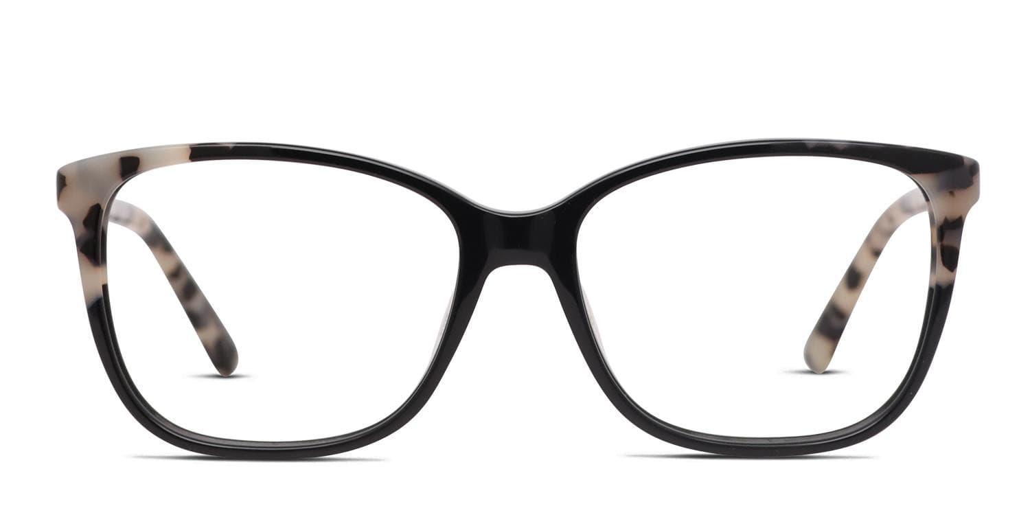 Kate Spade Karlyn Black/Tortoise/Beige glasses - Black / Tortoise / Beige - Frontal View