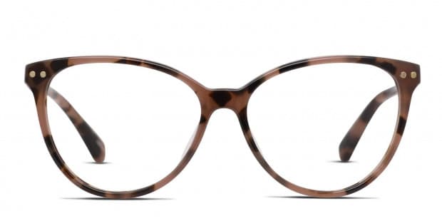 Kate Spade Brown Tortoise Eyeglasses Kate Spade Calley Tortoise, Brown Prescription Eyeglasses main image 4