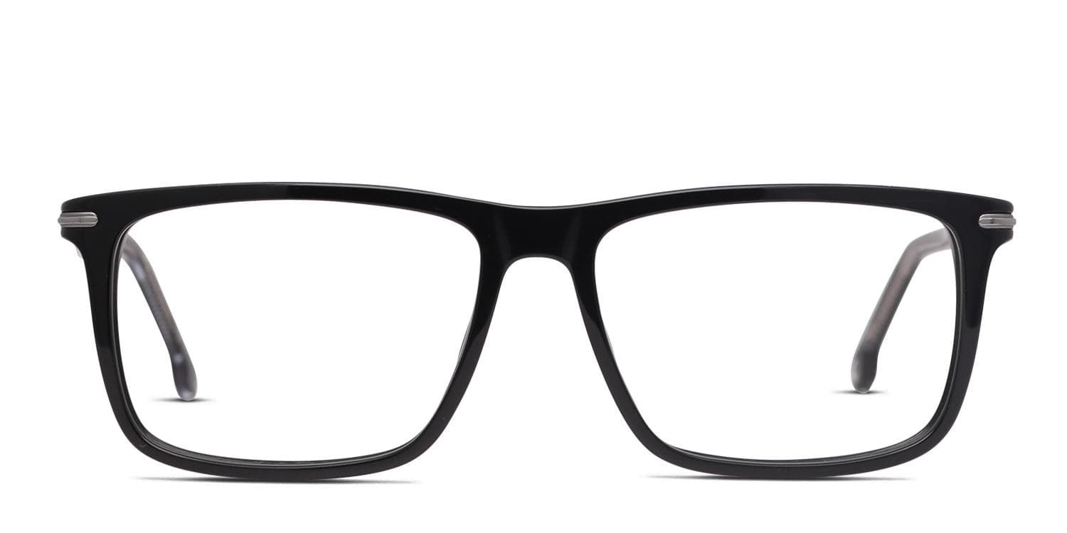 Carrera 286 Shiny Black glasses - Shiny Black - Frontal View