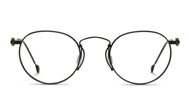 Yohji Yamamoto Look 006 Black Prescription Eyeglasses