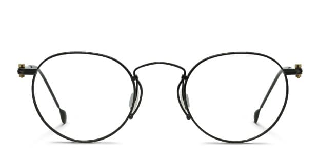 Yohji Yamamoto Look 006 Black Prescription Eyeglasses