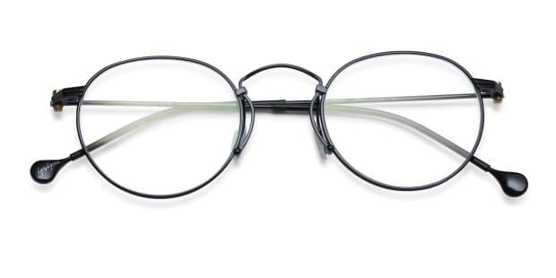 Yohji Yamamoto Look 006 Black Prescription Eyeglasses