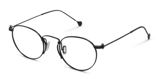 Yohji Yamamoto Look 006 Black Prescription Eyeglasses