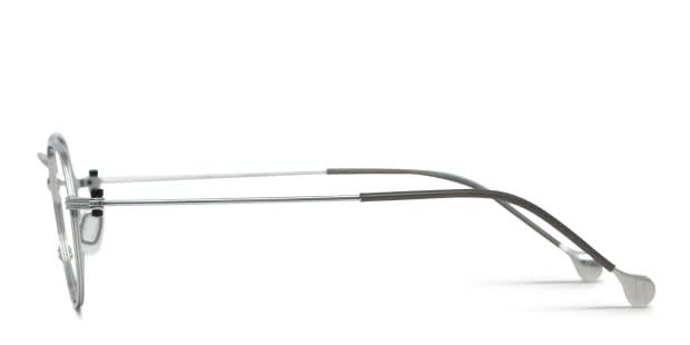 Yohji Yamamoto Look 008 Silver Prescription Eyeglasses