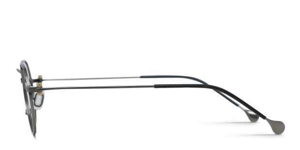 Yohji Yamamoto Look 008 Gunmetal Prescription Eyeglasses