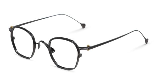 Yohji Yamamoto Look 002 Black Prescription Eyeglasses