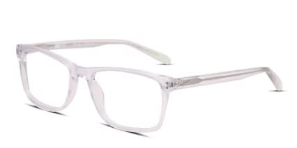 Nike 7246 Clear glasses - Clear - Angle View