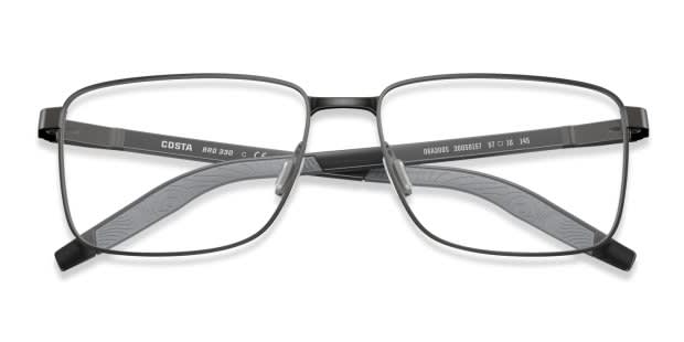 Costa Del Mar 6A3005 Brd 330 Black Eyeglasses | Includes FREE Rx