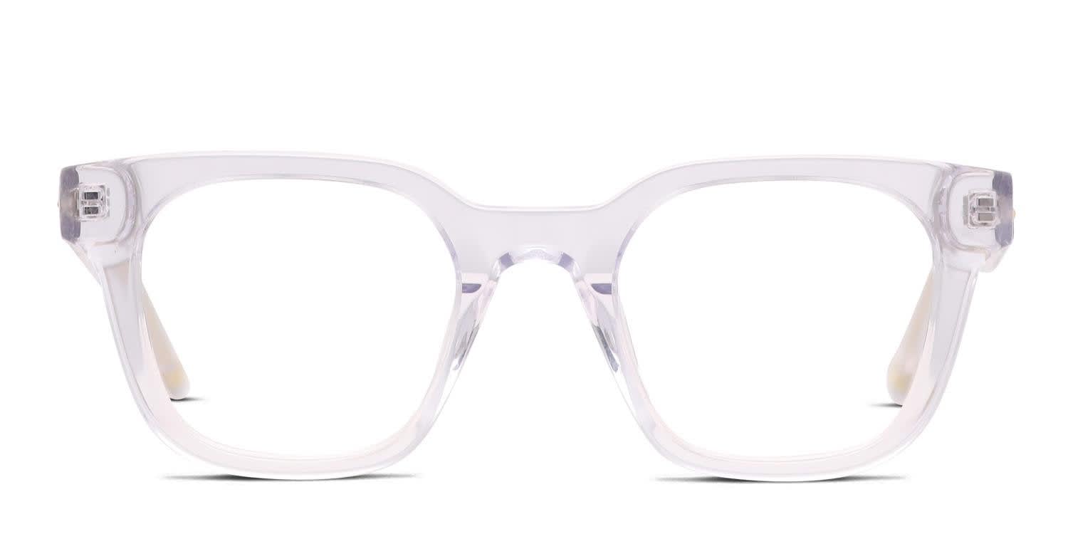 Le Specs Biopic Clear glasses - Clear - Frontal View