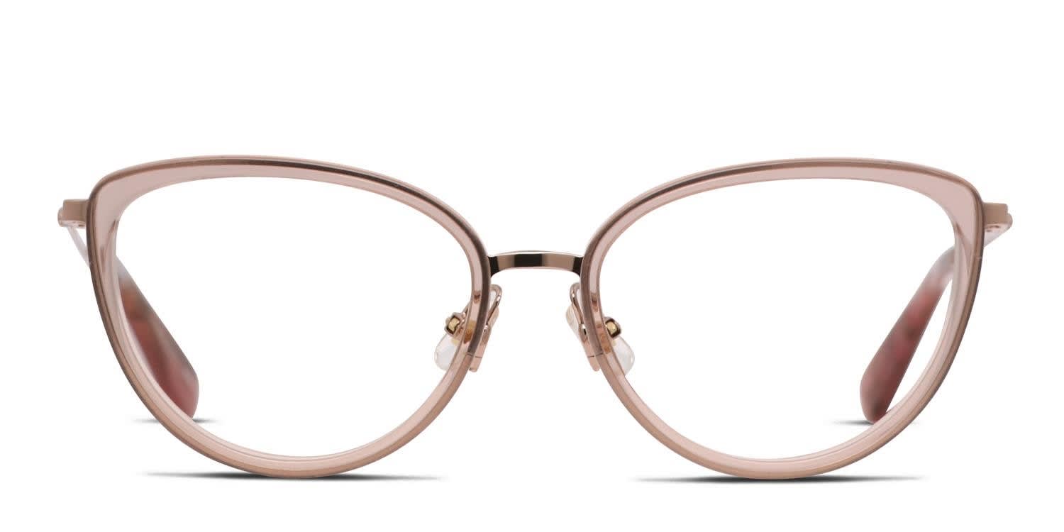 Kate Spade Audri/G Pink, Gold Eyeglasses | Includes FREE Rx Lenses
