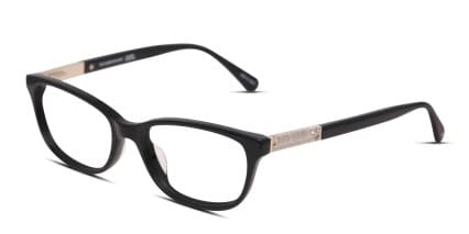 Kate Spade Hazen Shiny Black glasses - Shiny Black - Angle View