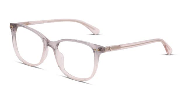 Kate Spade Joliet Gray, Pink, Clear Eyeglasses | Includes 