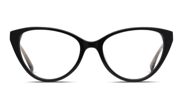 Kate Spade Novalee Shiny Black Eyeglasses Includes FREE Rx Lenses