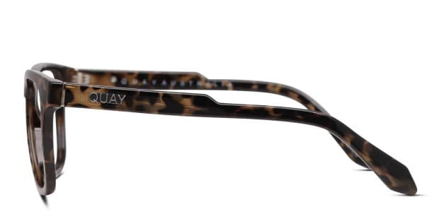 Quay Hardwire Brown/Tortoise Eyeglasses | Includes FREE Rx