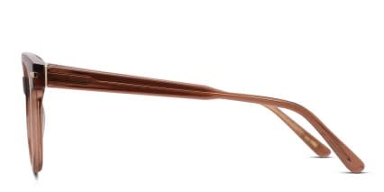 Serengeti Janeway Brown, Clear glasses - Brown / Clear - Side View