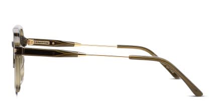 Serengeti James Green glasses - Green - Side View