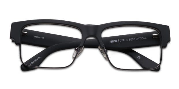 Spy Cyrus 5050 Black, Gunmetal Prescription Eyeglasses