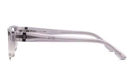 Spy Vaughn Clear, Gray glasses - Clear / Gray - Side View