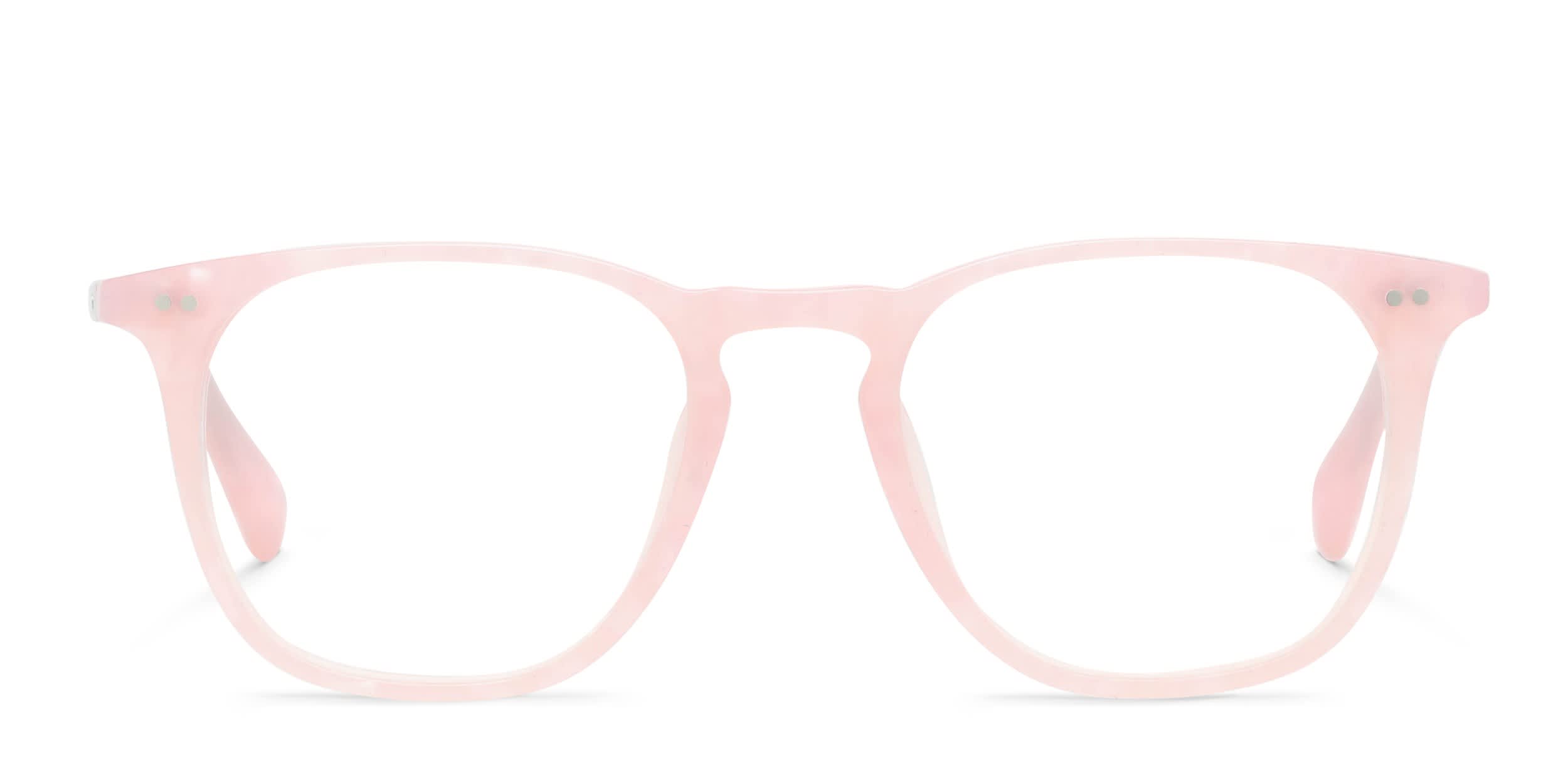 ◇YESEYESEE◇ Tulrexx Air Brushed LS Pink Clear Pink Glasses Frames With Cateye Shape