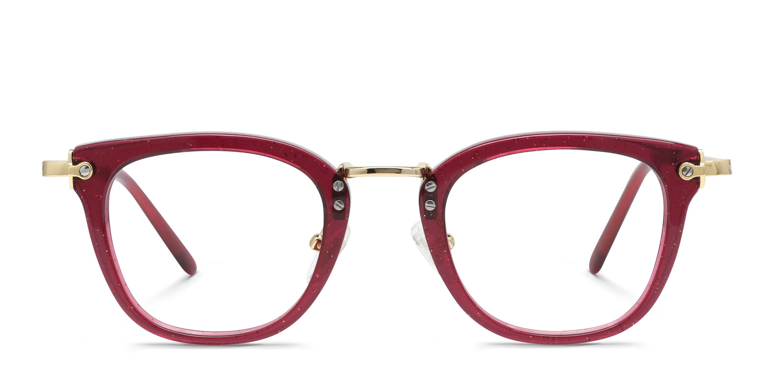 Purple Diff Eyewear Glitter Frame Diff Jade Purple, Glitter Prescription Eyeglasses main image 2