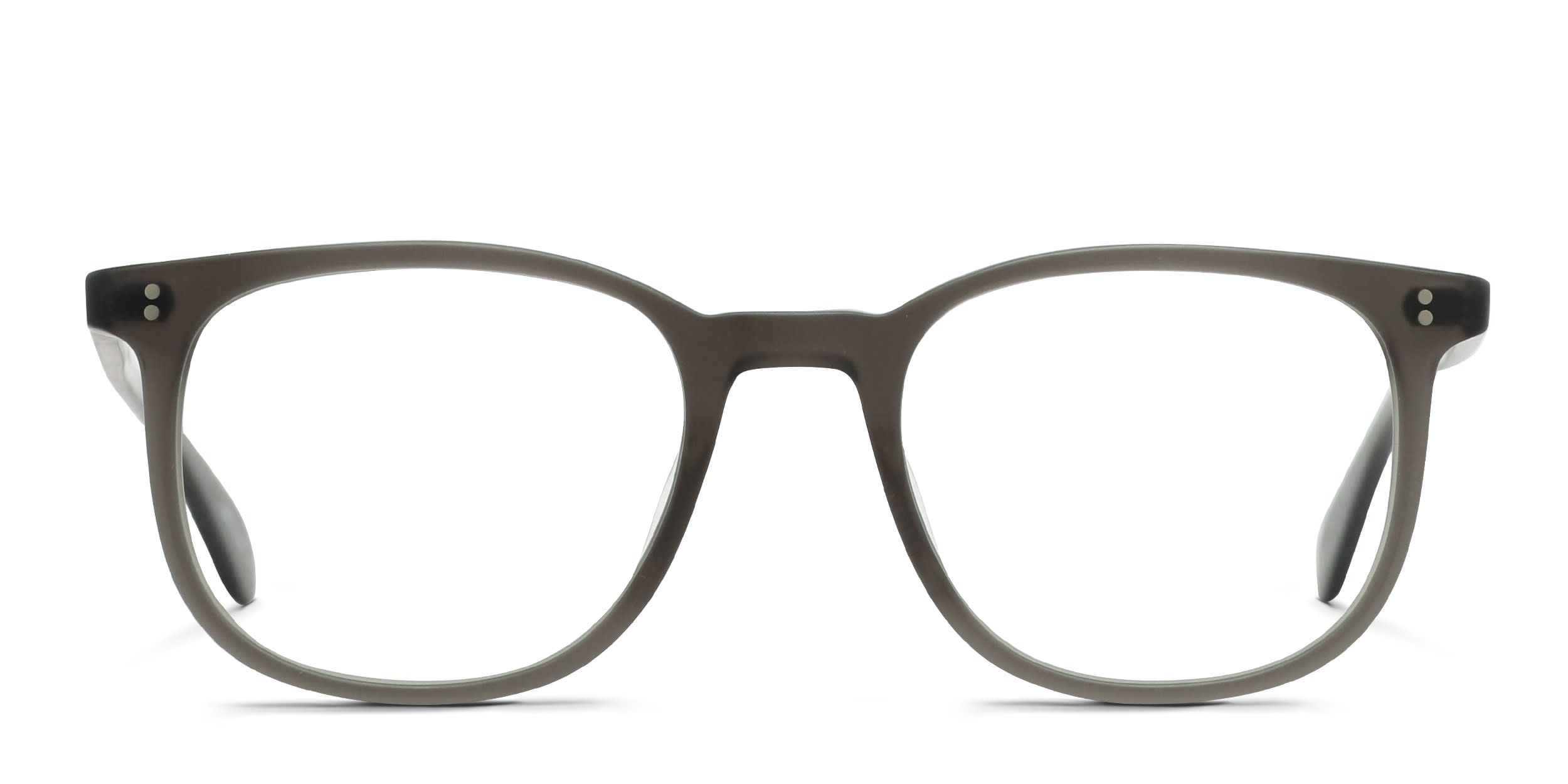 Garrett Leight Bentley Gray glasses - Gray - Frontal View