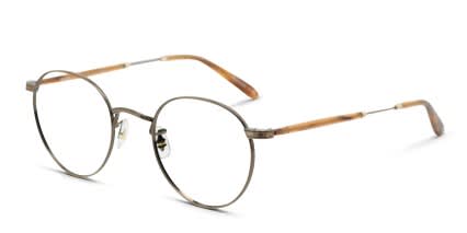 Garrett Leight Wilson M Bronze glasses - Bronze - Angle View