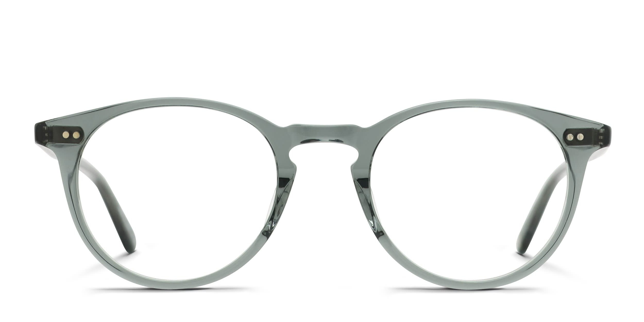 Garrett Leight Windward Gray, Clear Prescription Eyeglasses