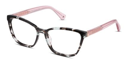 Kate Spade Belen Tortoise, Green glasses - Tortoise / Green - Angle View