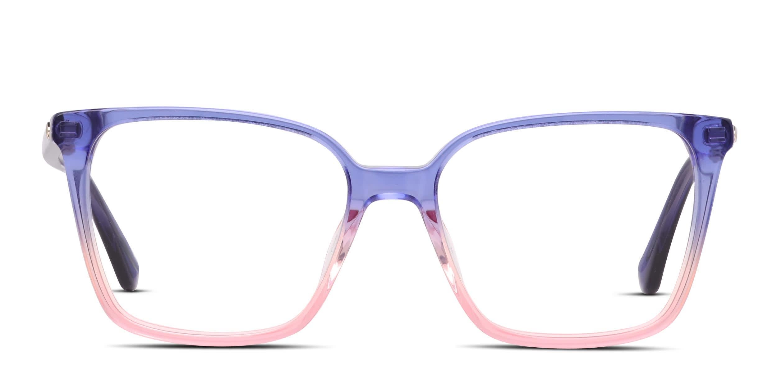 Kate Spade Everleigh Blue, Pink glasses - Blue / Pink - Frontal View