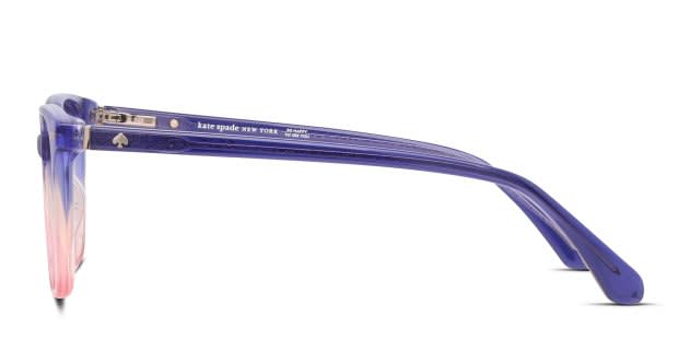 Kate Spade Jizelle Bluish Purple w/ Gold Trim Sunglasses & Case Women’s Small Kate Spade Sunglasses JIZELLE/S | Designer Frames Outlet main image 4