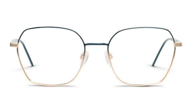 Moschino Love MOL568/SAM Green, Gold Prescription Eyeglasses