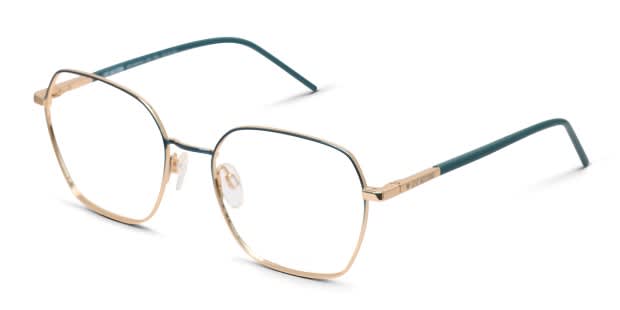 Moschino Love MOL568/SAM Green, Gold Prescription Eyeglasses Moschino Love MOL568/SAM Green, Gold Prescription Eyeglasses