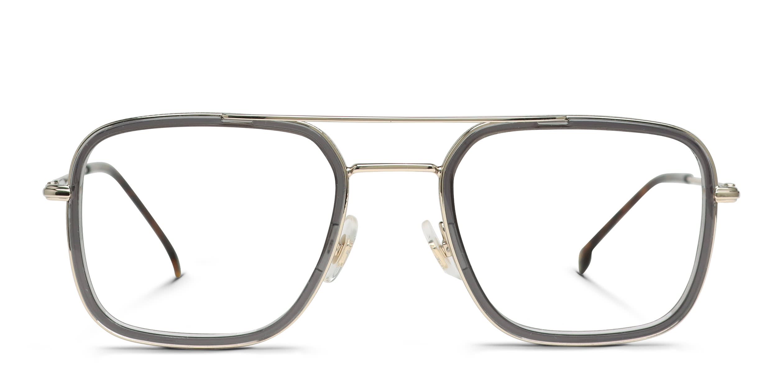 Carrera 280 Gray, Gold glasses - Gray / Gold - Frontal View