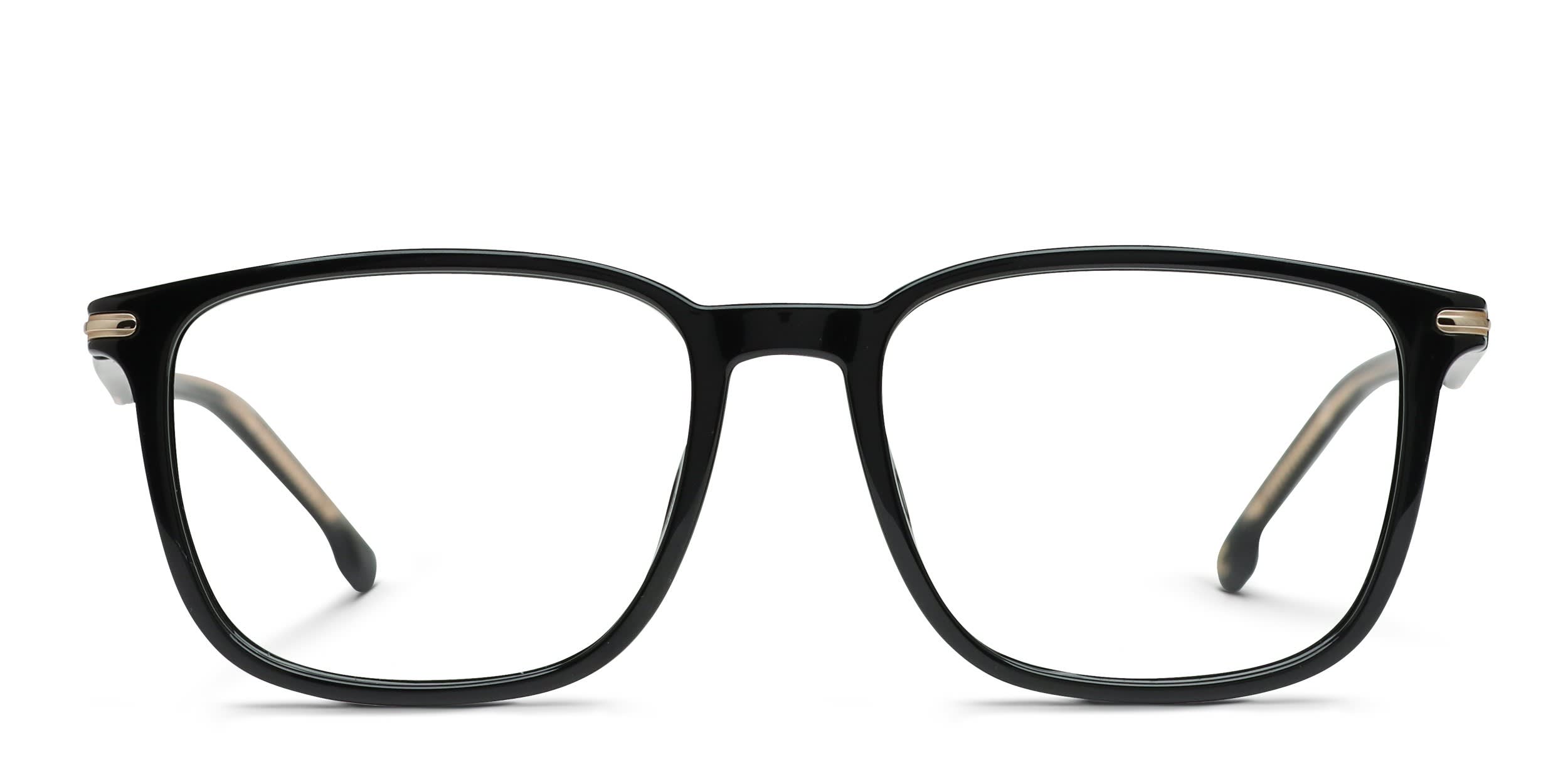 Quay Wired Standard Shiny Black Prescription Eyeglasses Quay Wired Standard Shiny Black Prescription Eyeglasses