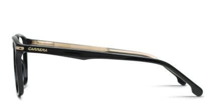 Carrera 292 Shiny Black glasses - Shiny Black - Side View