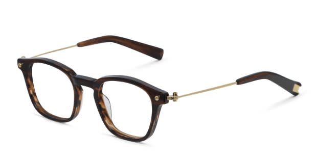 Yohji Yamamoto Label 22 Brown, Tortoise Prescription Eyeglasses