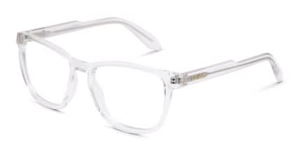 Quay Hardwire Clear, White glasses - Clear / White - Angle View