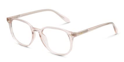 Quay Ctrl Pink, Clear glasses - Pink / Clear - Angle View