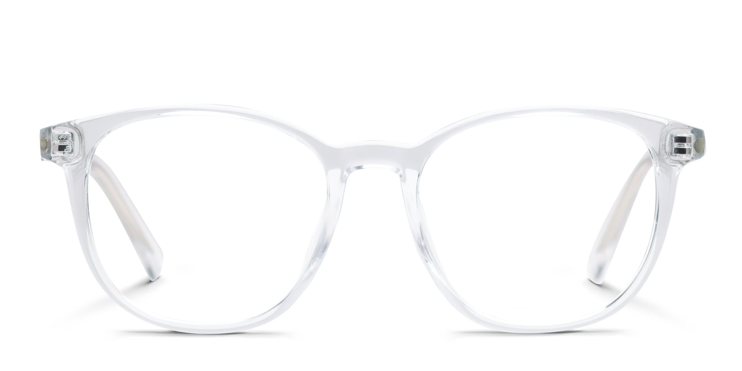 Quay Blueprint Clear, White glasses - Clear / White - Frontal View