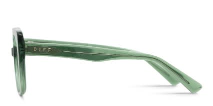 Diff Cecilia Green glasses - Green - Side View