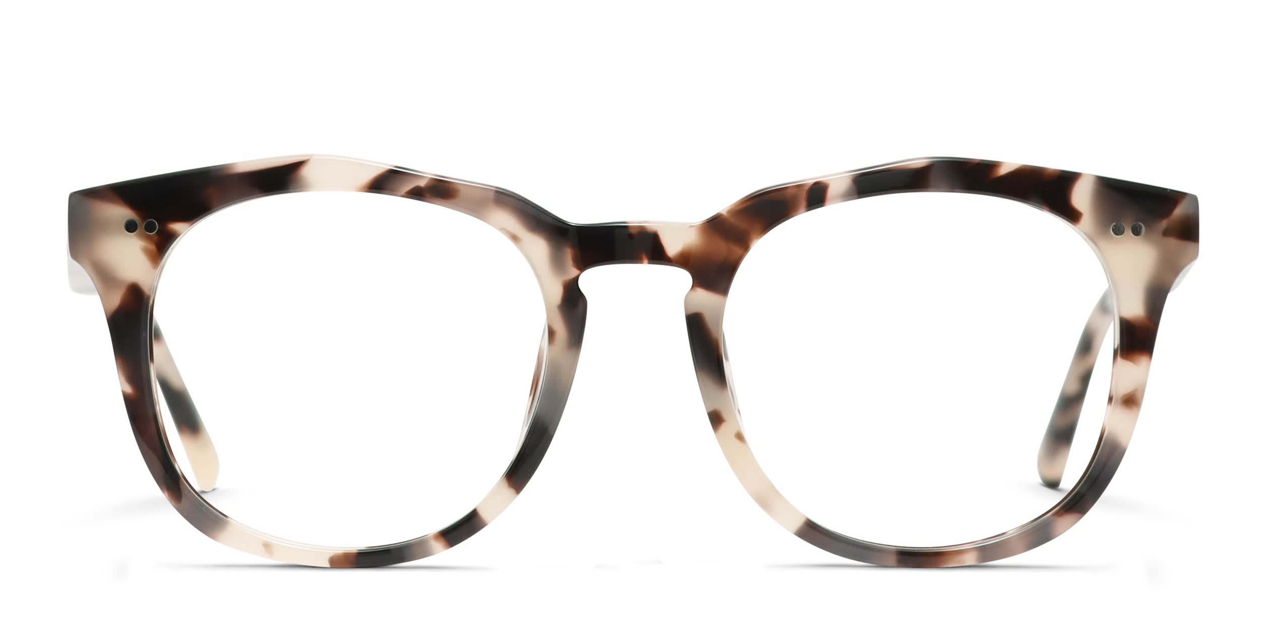 Diff Weston Tortoise, Beige glasses - Tortoise / Beige - Frontal View