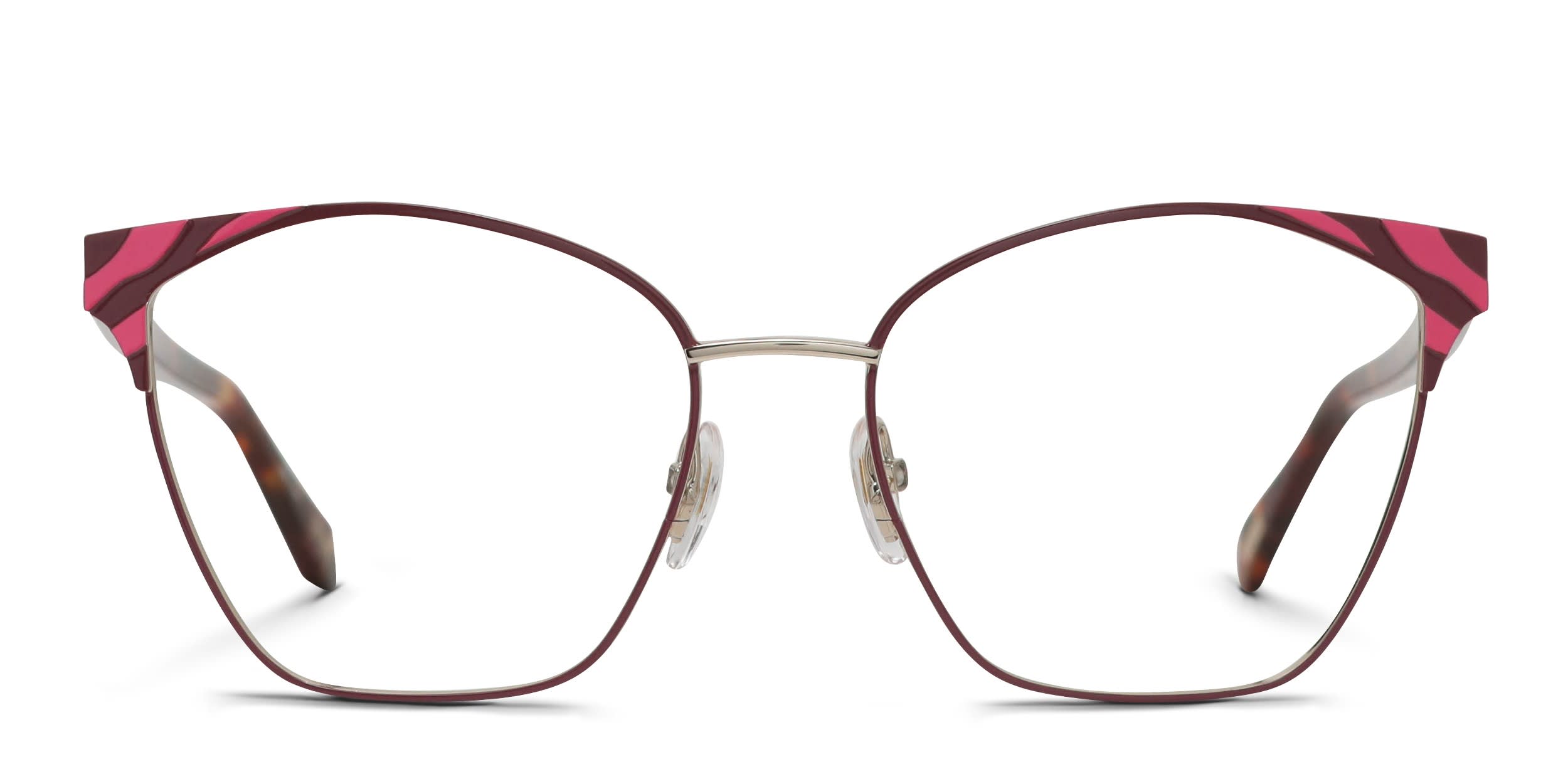 Just Cavalli VJC072 Purple, Gold Prescription Eyeglasses