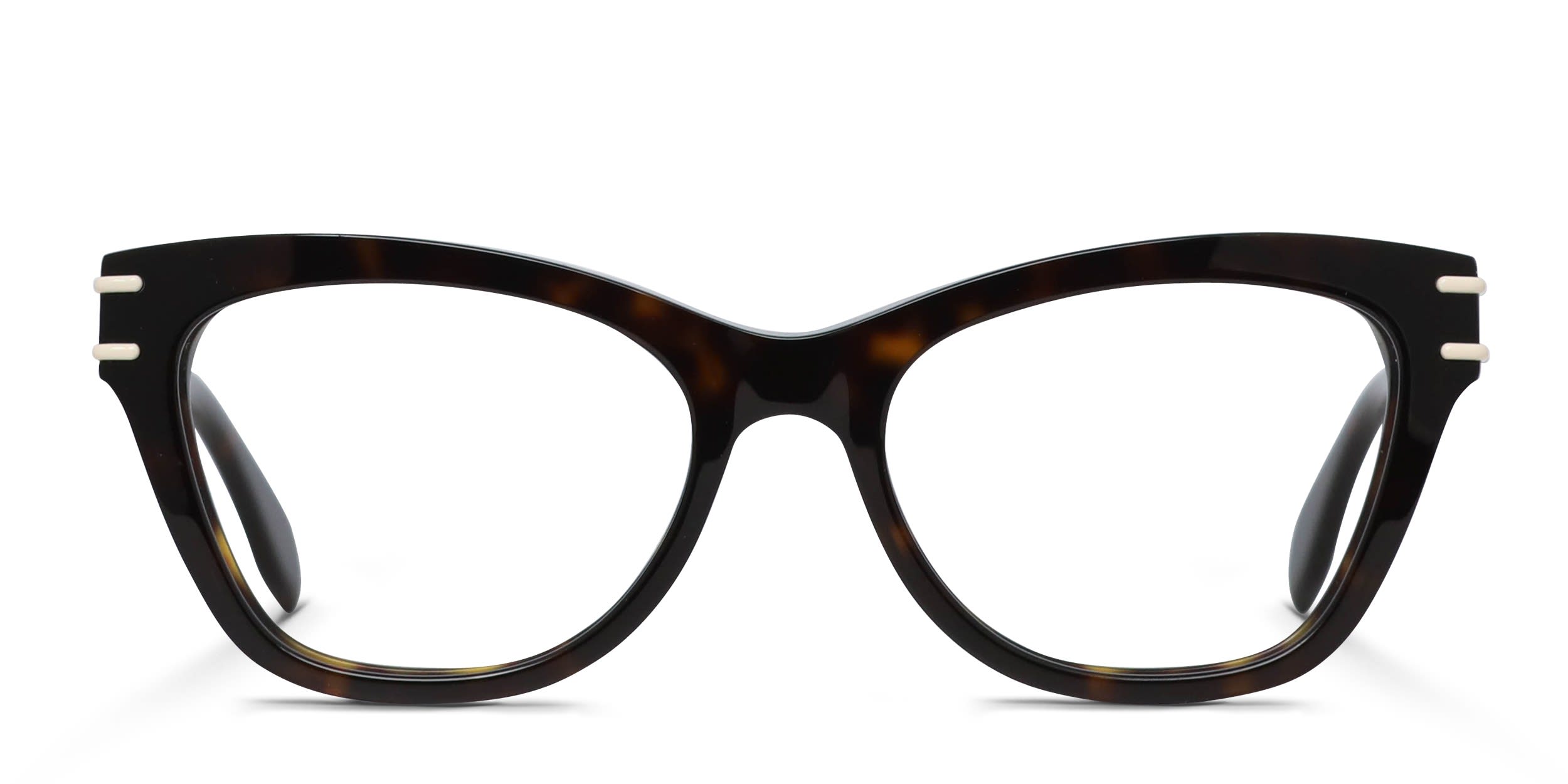 The Alexander McQueen AM0401O is a stylish cat-eye frame